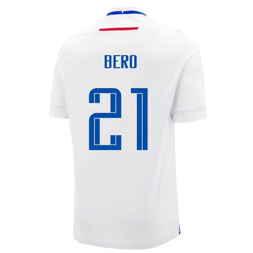 Danxen Dames Slowakije Matus Bero #21 Wit Uitshirt Uittenue 24-26 T-Shirt