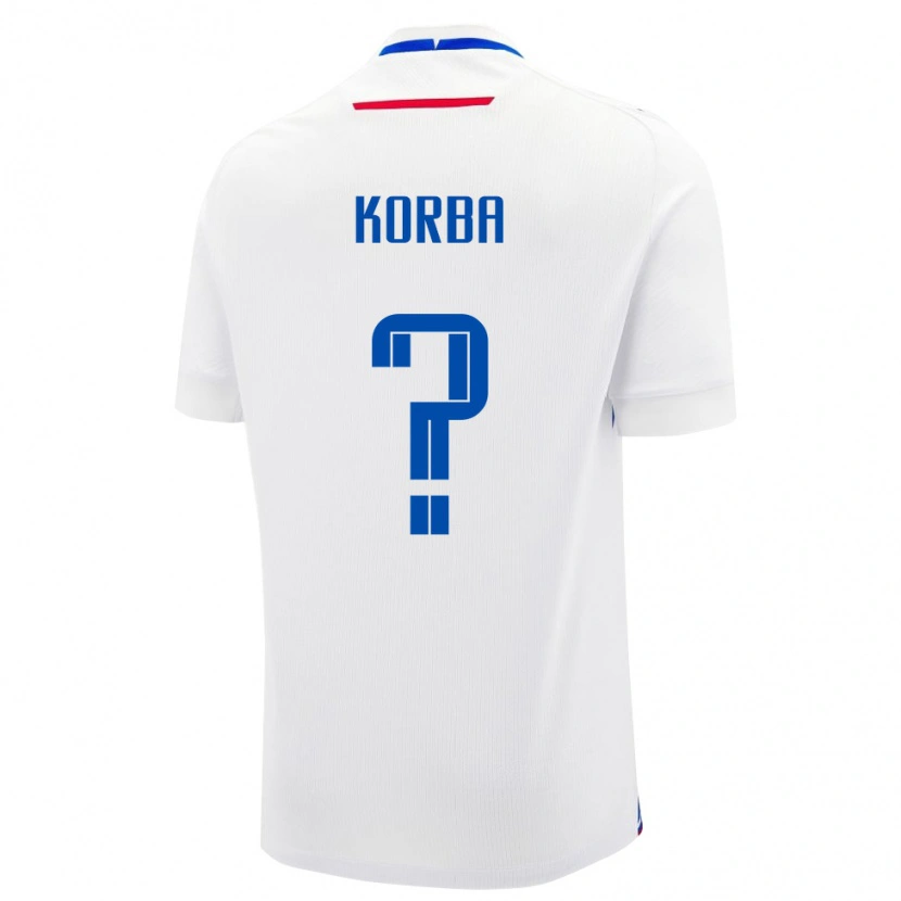 Danxen Dames Slowakije Rastislav Korba #0 Wit Uitshirt Uittenue 24-26 T-Shirt