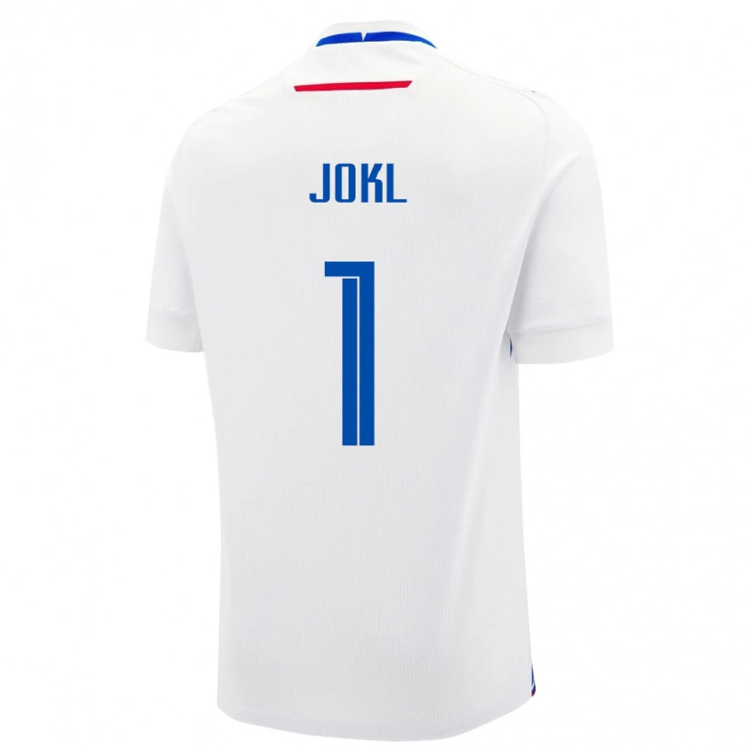 Danxen Dames Slowakije Jakub Jokl #1 Wit Uitshirt Uittenue 24-26 T-Shirt