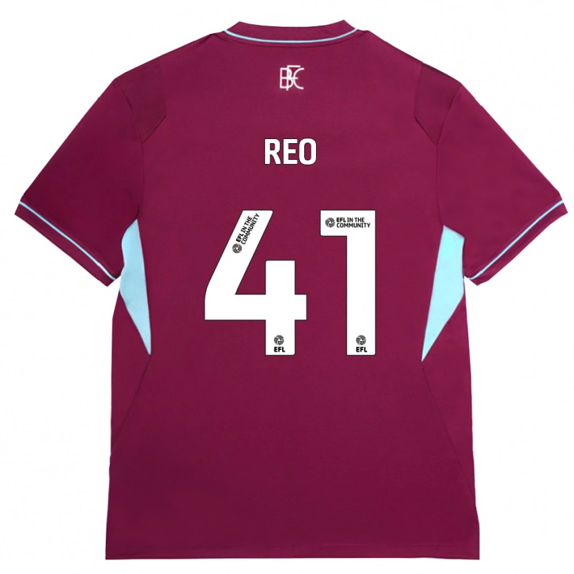 Danxen Dames Reo Hatate #41 Bordeaux Groen Thuisshirt Thuistenue 2026/27 T-Shirt