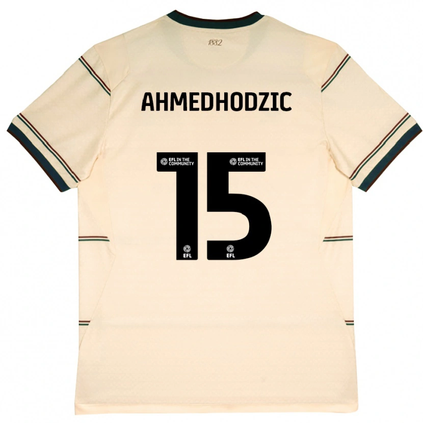 Danxen Dames Anel Ahmedhodzic #15 Beige Bordeaux Uitshirt Uittenue 2026/27 T-Shirt