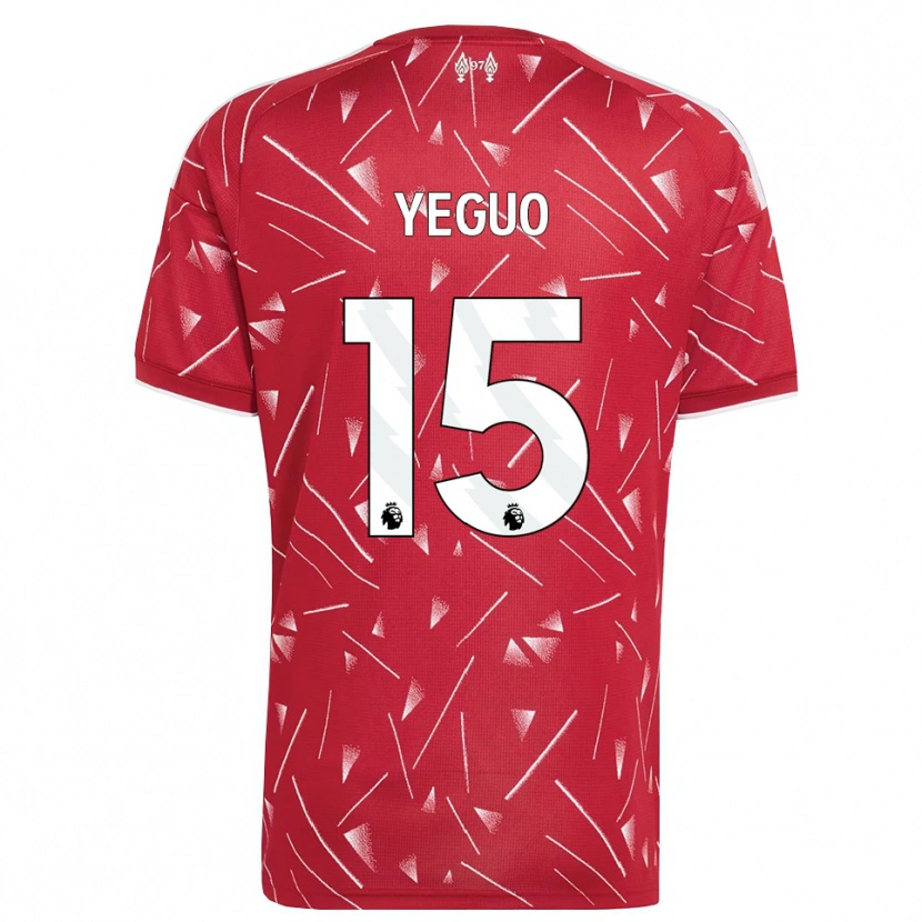 Danxen Dames Aj Yeguo #15 Wit Rood Thuisshirt Thuistenue 2026/27 T-Shirt