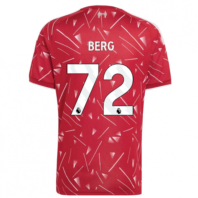 Danxen Dames Sepp Van Den Berg #72 Wit Rood Thuisshirt Thuistenue 2026/27 T-Shirt