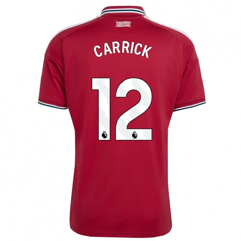 Danxen Dames Jacey Carrick #12 Rood Geel Wit Thuisshirt Thuistenue 2026/27 T-Shirt
