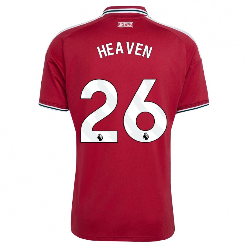 Danxen Dames Ayden Heaven #26 Rood Geel Wit Thuisshirt Thuistenue 2026/27 T-Shirt