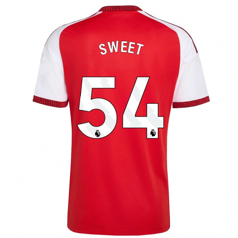 Danxen Dames Will Sweet #54 Rood Wit Zwart Thuisshirt Thuistenue 2026/27 T-Shirt