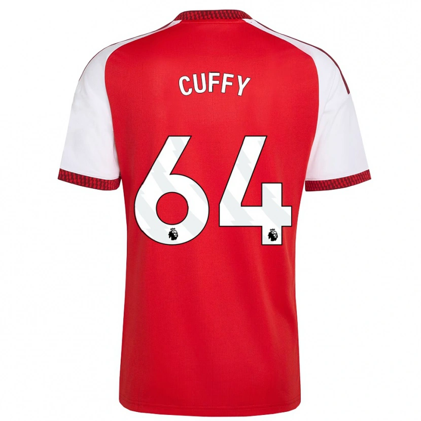 Danxen Dames Brooke Norton Cuffy #64 Rood Wit Zwart Thuisshirt Thuistenue 2026/27 T-Shirt