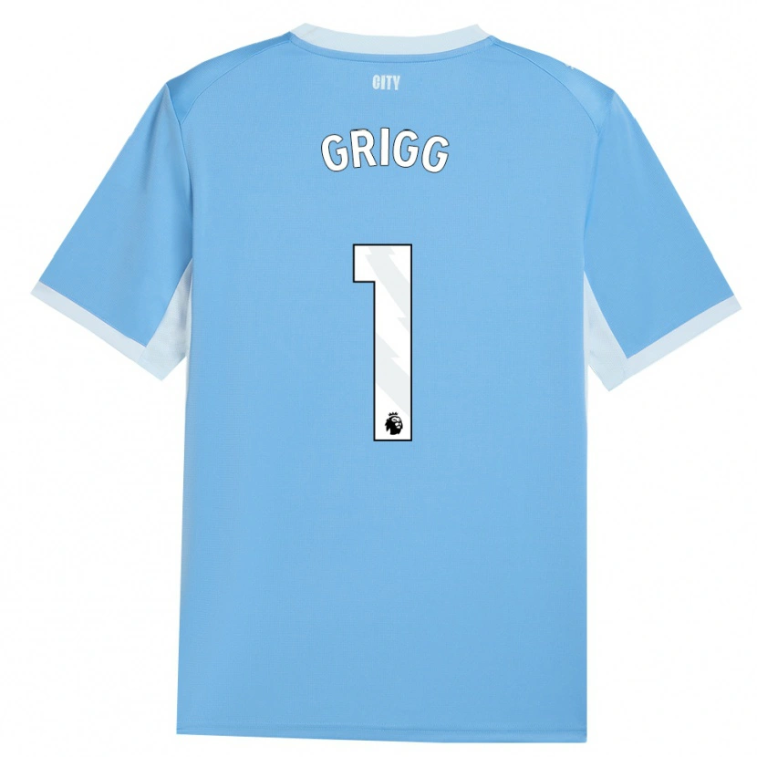 Danxen Dames Finley Grigg #1 Licht Hemelsblauw Wit Thuisshirt Thuistenue 2026/27 T-Shirt