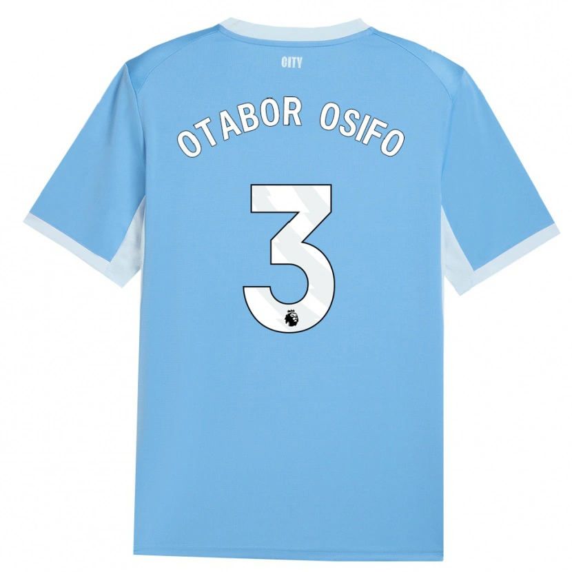 Danxen Dames Prince Otabor Osifo #3 Licht Hemelsblauw Wit Thuisshirt Thuistenue 2026/27 T-Shirt