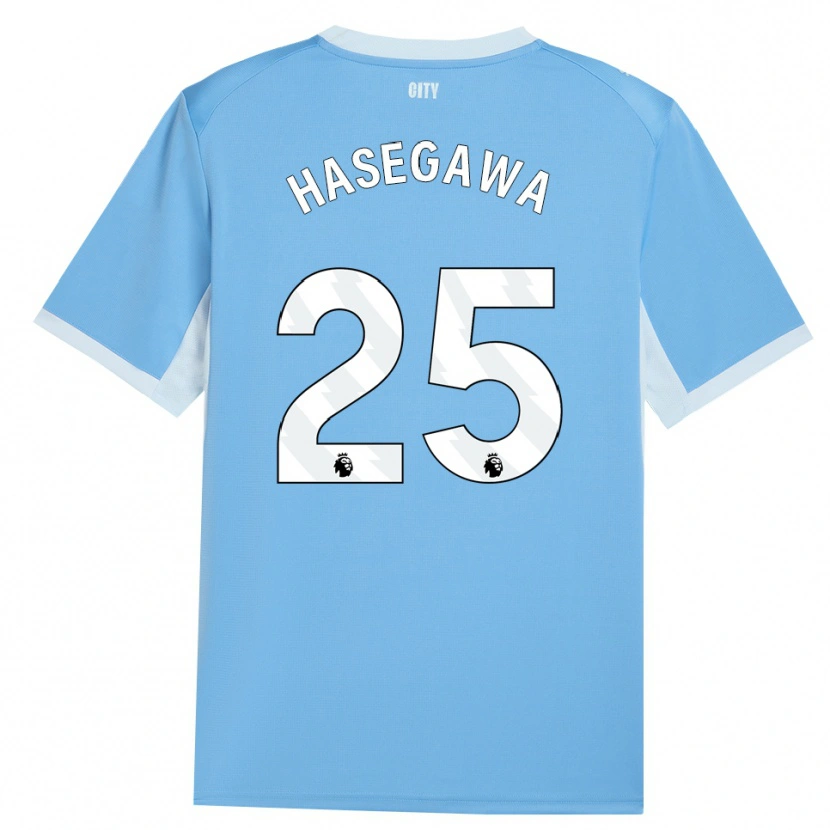 Danxen Dames Yui Hasegawa #25 Licht Hemelsblauw Wit Thuisshirt Thuistenue 2026/27 T-Shirt