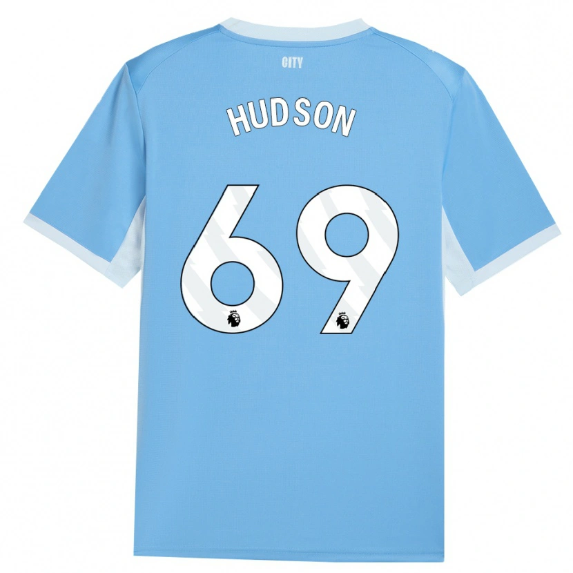 Danxen Dames Max Hudson #69 Licht Hemelsblauw Wit Thuisshirt Thuistenue 2026/27 T-Shirt