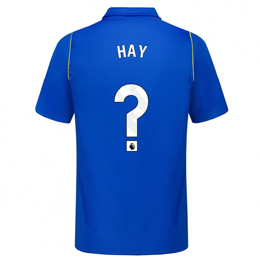 Danxen Dames Noah Hay #0 Blauw Geel Thuisshirt Thuistenue 2026/27 T-Shirt