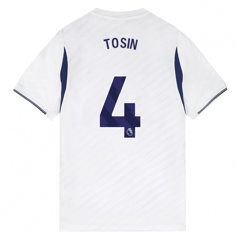 Danxen Dames Tosin Adarabioyo #4 Wit Rood Paars Thuisshirt Thuistenue 2026/27 T-Shirt