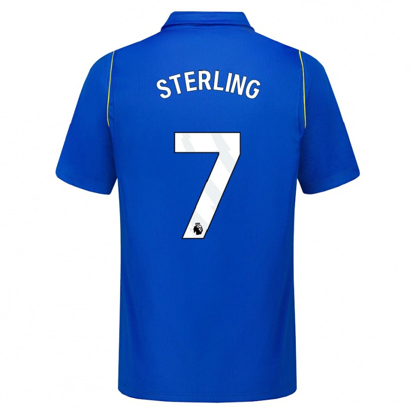 Danxen Dames Raheem Sterling #7 Blauw Geel Thuisshirt Thuistenue 2026/27 T-Shirt