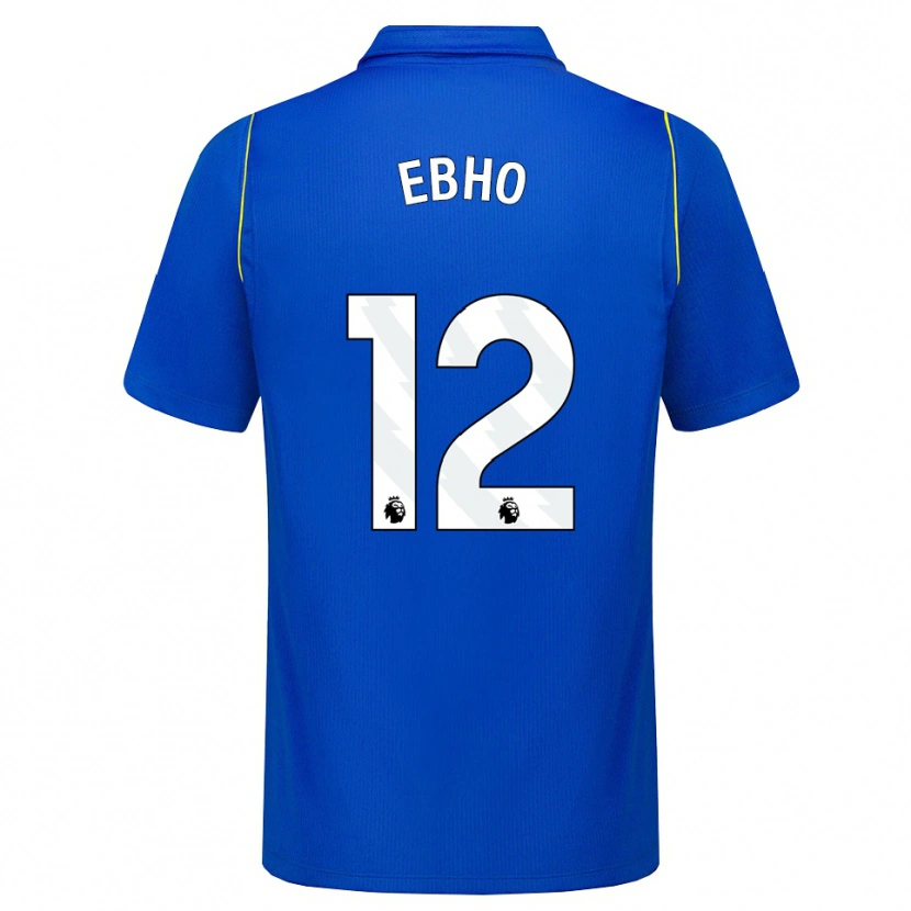 Danxen Dames Riley Ebho #12 Blauw Geel Thuisshirt Thuistenue 2026/27 T-Shirt