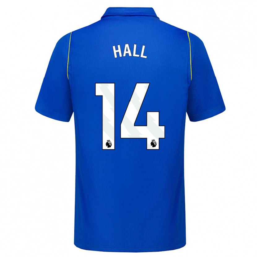 Danxen Dames Jacob Hall #14 Blauw Geel Thuisshirt Thuistenue 2026/27 T-Shirt