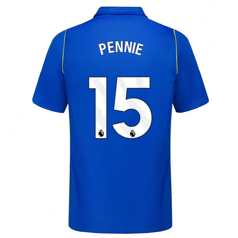 Danxen Dames Andrew Pennie #15 Blauw Geel Thuisshirt Thuistenue 2026/27 T-Shirt