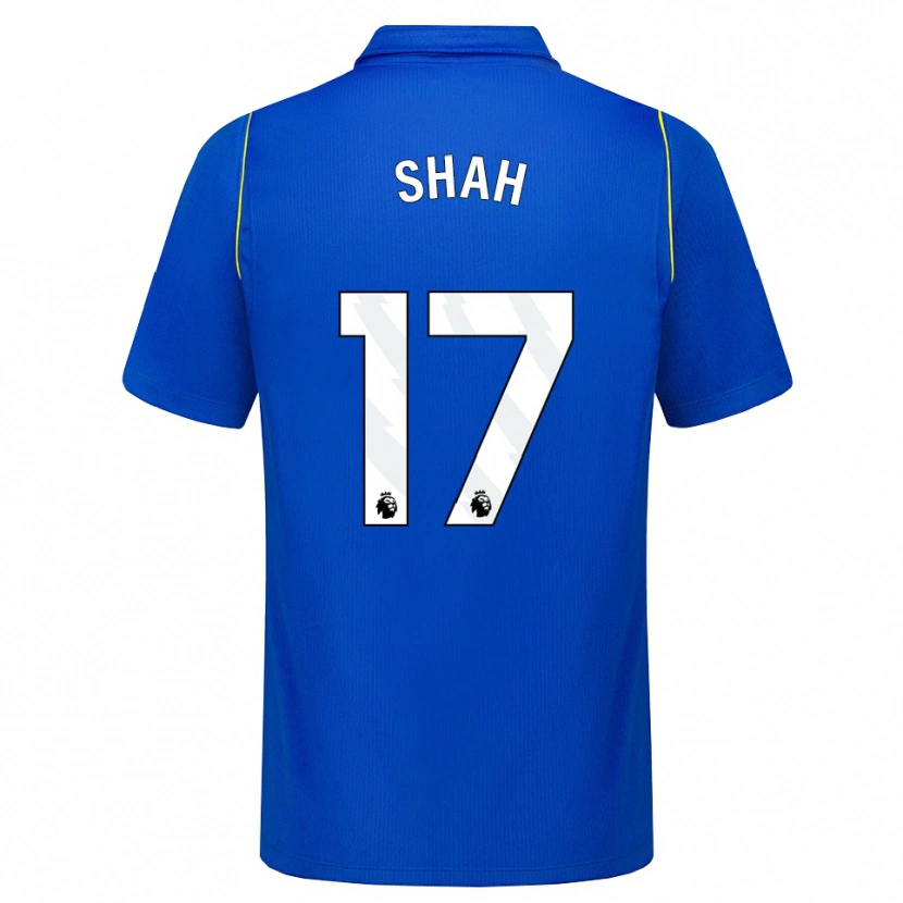 Danxen Dames Bilal Shah-Berkouz #17 Blauw Geel Thuisshirt Thuistenue 2026/27 T-Shirt