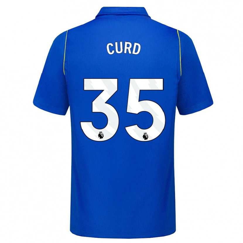 Danxen Dames Ted Curd #35 Blauw Geel Thuisshirt Thuistenue 2026/27 T-Shirt