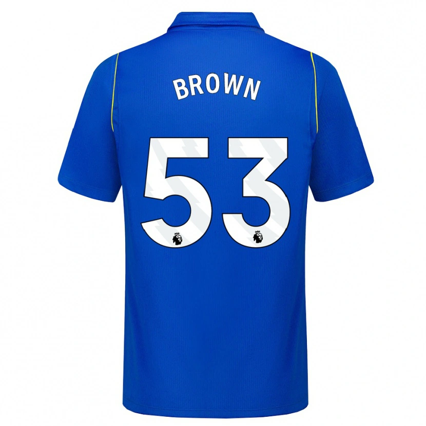 Danxen Dames Lola Brown #53 Blauw Geel Thuisshirt Thuistenue 2026/27 T-Shirt