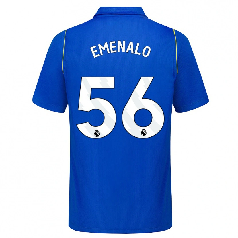 Danxen Dames Landon Emenalo #56 Blauw Geel Thuisshirt Thuistenue 2026/27 T-Shirt