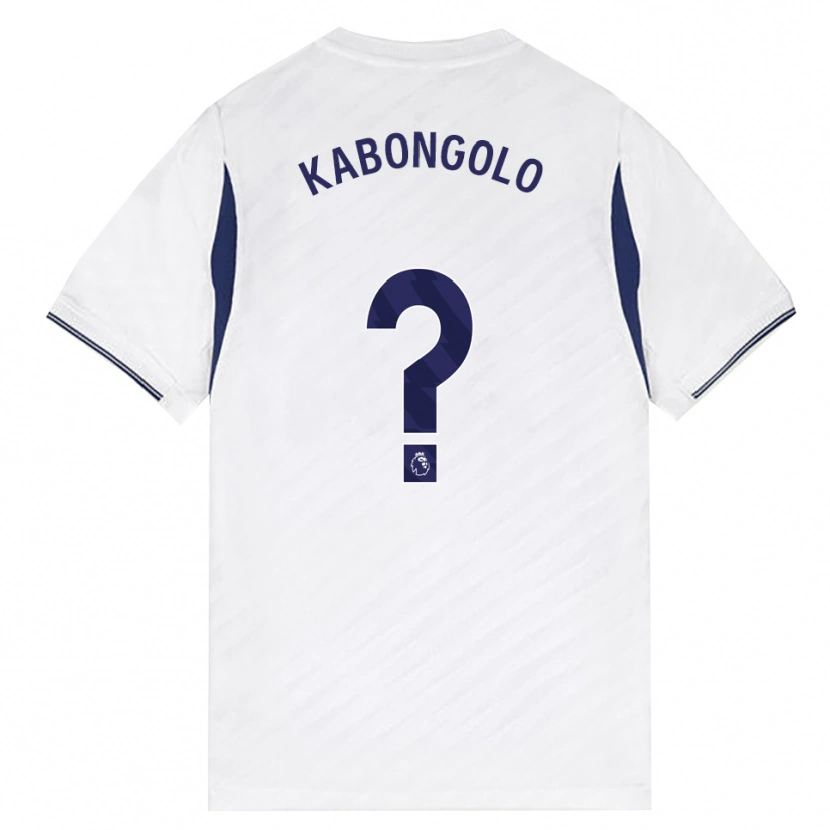 Danxen Dames Melvyn Kabongolo #0 Wit Rood Paars Thuisshirt Thuistenue 2026/27 T-Shirt