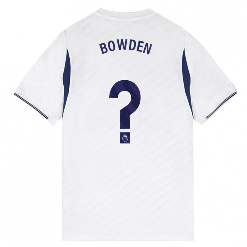 Danxen Dames Jamie Bowden #0 Wit Rood Paars Thuisshirt Thuistenue 2026/27 T-Shirt