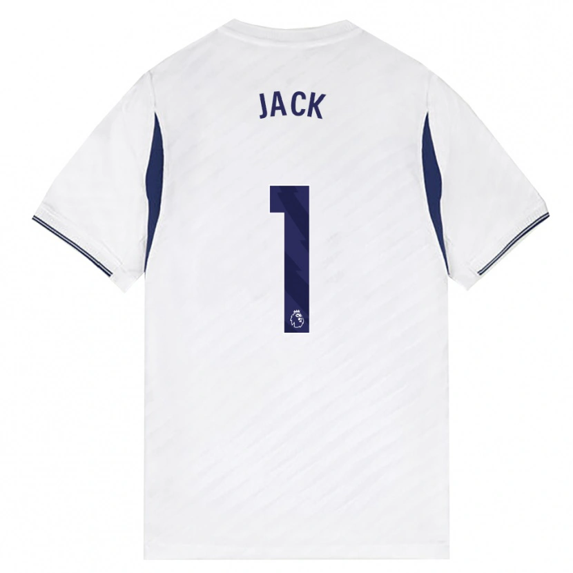 Danxen Dames Mikel Jack #1 Wit Rood Paars Thuisshirt Thuistenue 2026/27 T-Shirt
