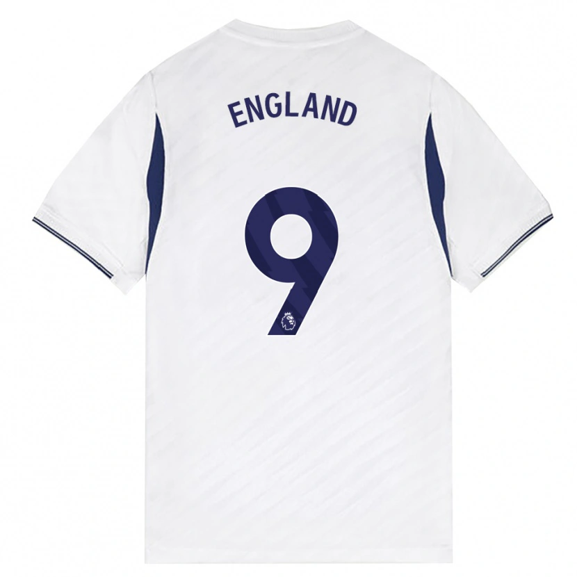 Danxen Dames Bethany England #9 Wit Rood Paars Thuisshirt Thuistenue 2026/27 T-Shirt