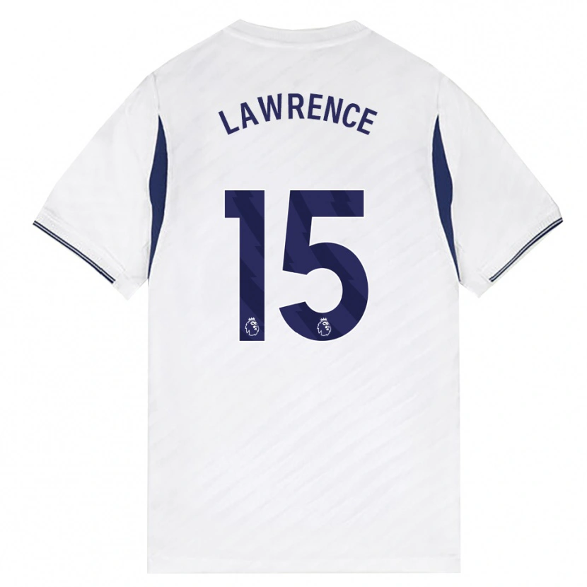 Danxen Dames Donte Lawrence #15 Wit Rood Paars Thuisshirt Thuistenue 2026/27 T-Shirt