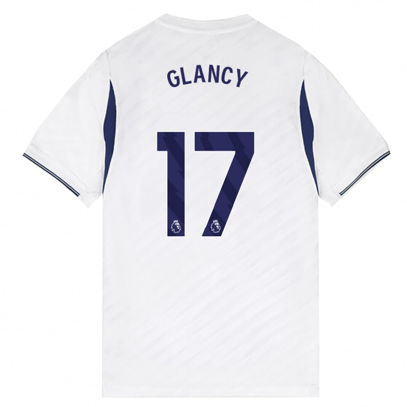 Danxen Dames Conall Glancy #17 Wit Rood Paars Thuisshirt Thuistenue 2026/27 T-Shirt