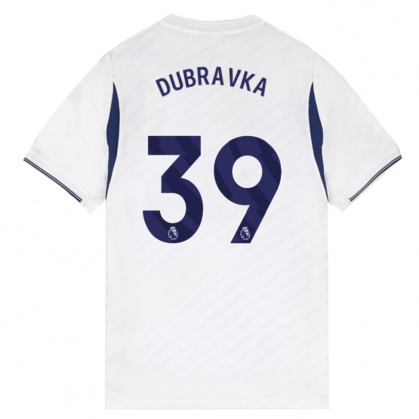 Danxen Dames Martin Dúbravka #39 Wit Rood Paars Thuisshirt Thuistenue 2026/27 T-Shirt