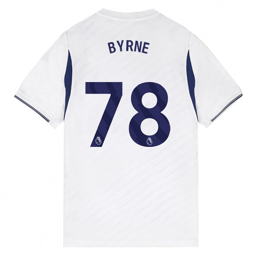 Danxen Dames Harry Byrne #78 Wit Rood Paars Thuisshirt Thuistenue 2026/27 T-Shirt