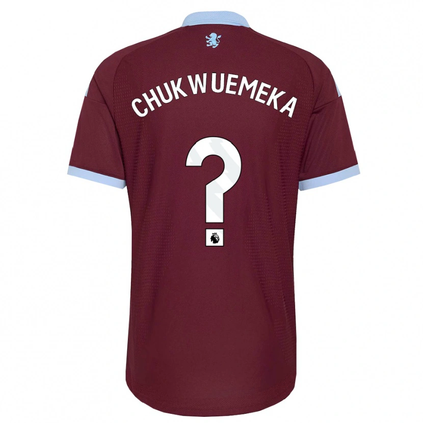 Danxen Dames Caleb Chukwuemeka #0 Korenbloemblauw Bordeaux Thuisshirt Thuistenue 2026/27 T-Shirt