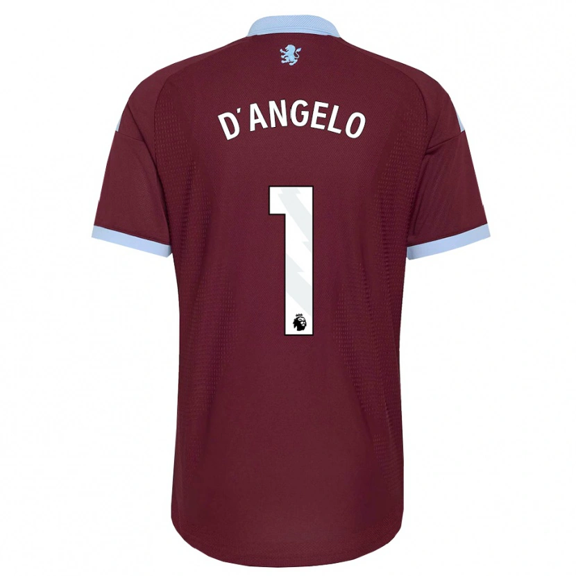 Danxen Dames Sabrina D'angelo #1 Korenbloemblauw Bordeaux Thuisshirt Thuistenue 2026/27 T-Shirt
