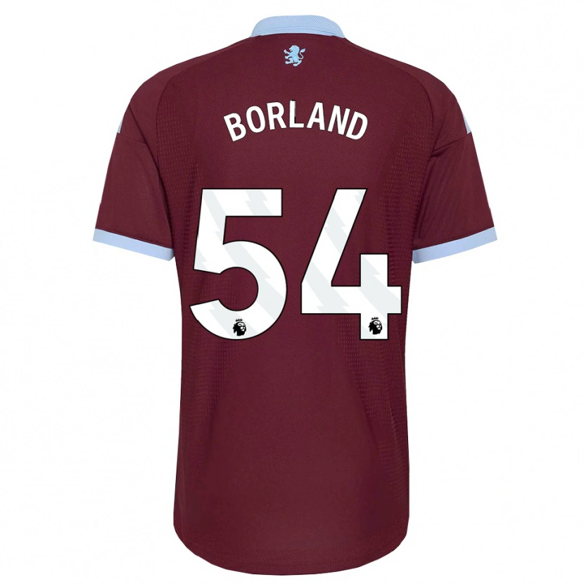 Danxen Dames Aidan Borland #54 Korenbloemblauw Bordeaux Thuisshirt Thuistenue 2026/27 T-Shirt