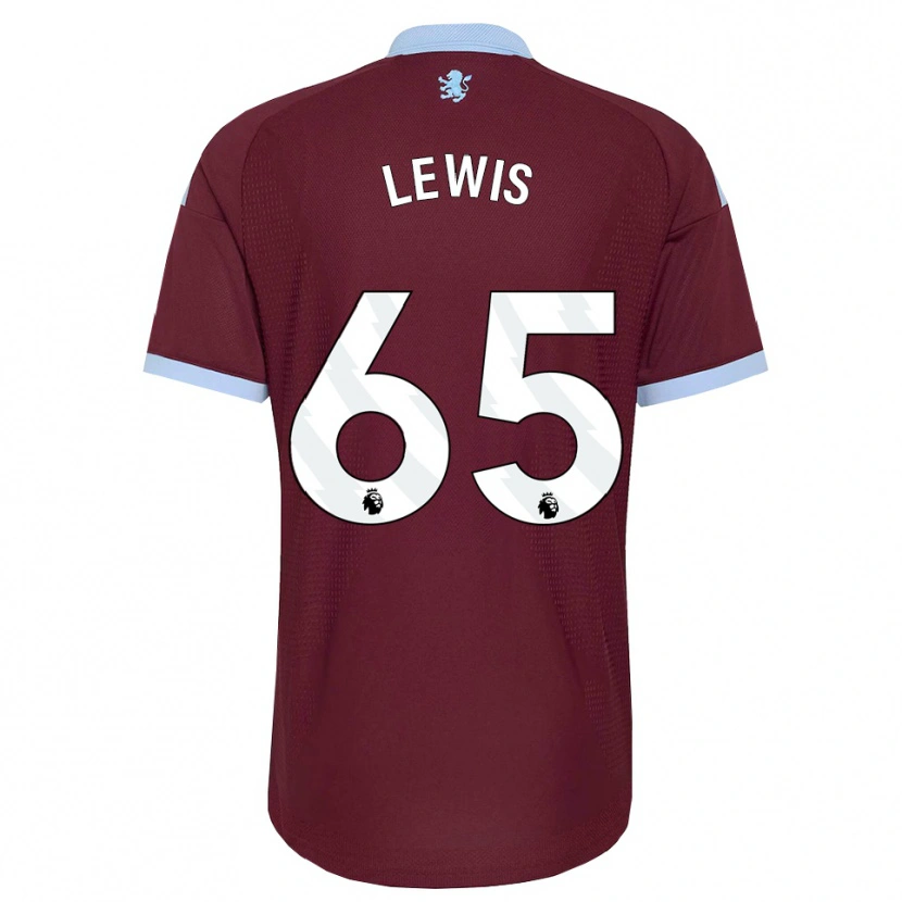 Danxen Dames Sam Lewis #65 Korenbloemblauw Bordeaux Thuisshirt Thuistenue 2026/27 T-Shirt
