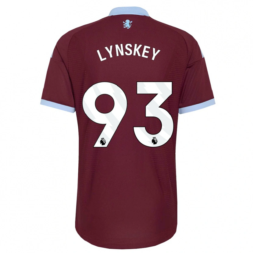 Danxen Dames Alfie Lynskey #93 Korenbloemblauw Bordeaux Thuisshirt Thuistenue 2026/27 T-Shirt