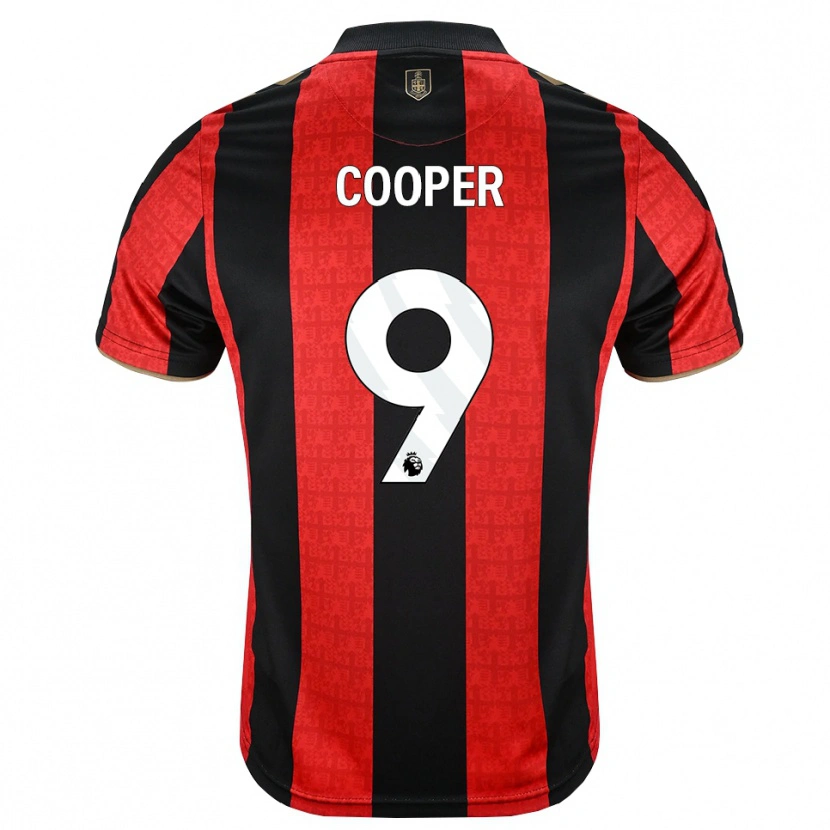 Danxen Dames Lucy Cooper #9 Goudgeel Rood Zwart Thuisshirt Thuistenue 2026/27 T-Shirt