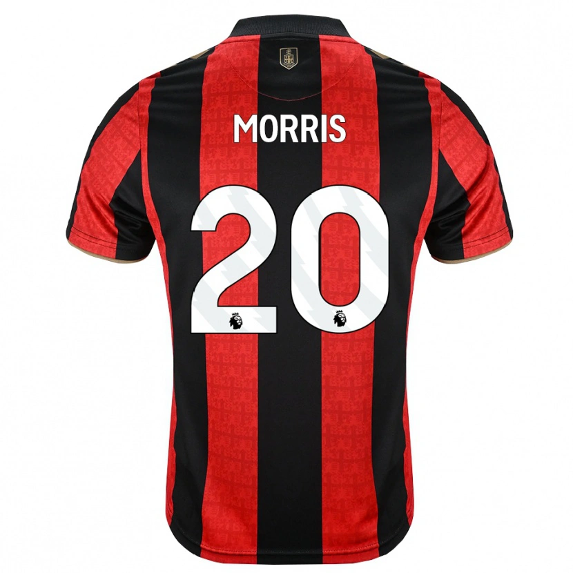 Danxen Dames Caitlin Morris #20 Goudgeel Rood Zwart Thuisshirt Thuistenue 2026/27 T-Shirt