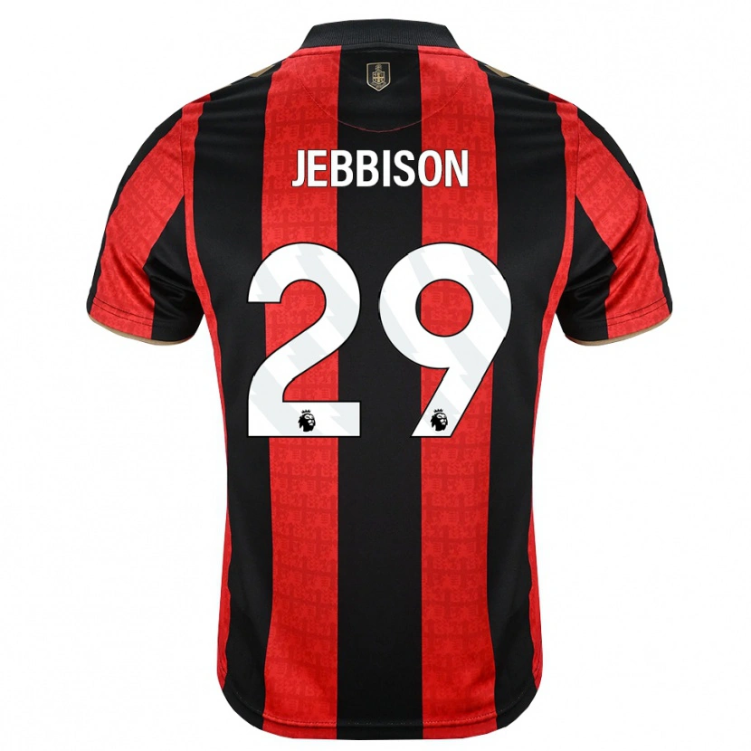 Danxen Dames Daniel Jebbison #29 Goudgeel Rood Zwart Thuisshirt Thuistenue 2026/27 T-Shirt