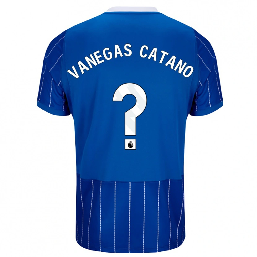Danxen Dames Manuela Vanegas Catano #0 Mediumblauw Wit Thuisshirt Thuistenue 2026/27 T-Shirt