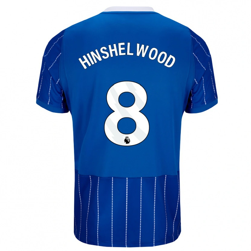 Danxen Dames Jack Hinshelwood #8 Mediumblauw Wit Thuisshirt Thuistenue 2026/27 T-Shirt