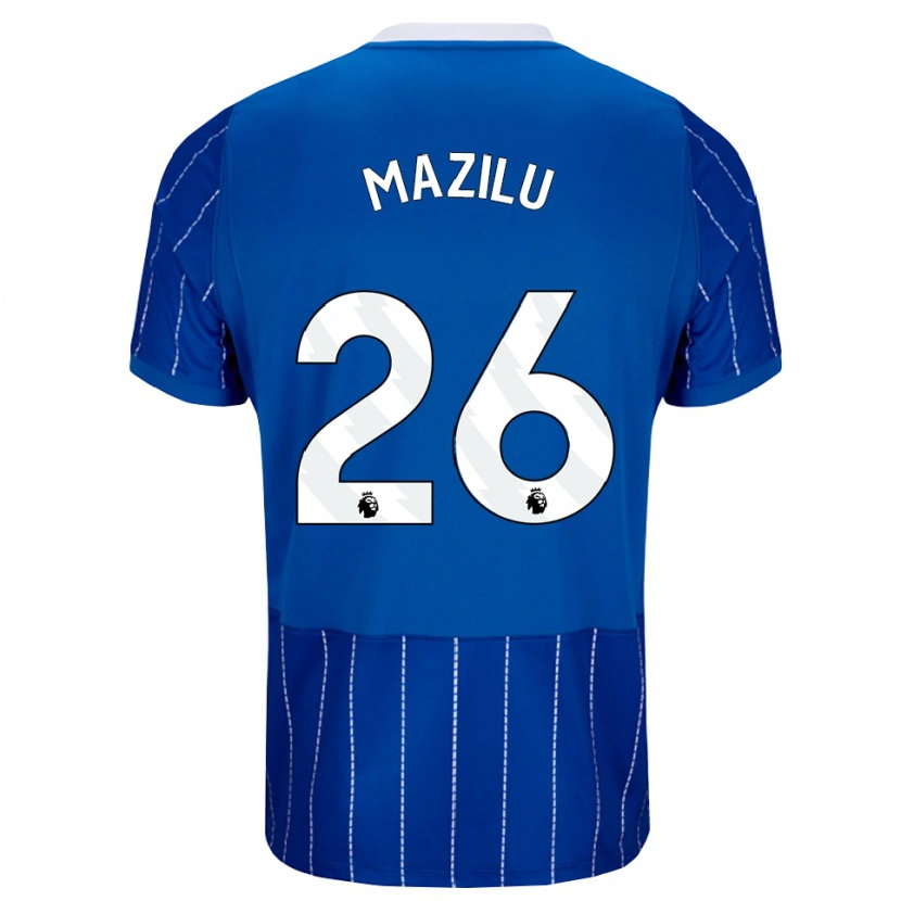 Danxen Dames Adrian Mazilu #26 Mediumblauw Wit Thuisshirt Thuistenue 2026/27 T-Shirt