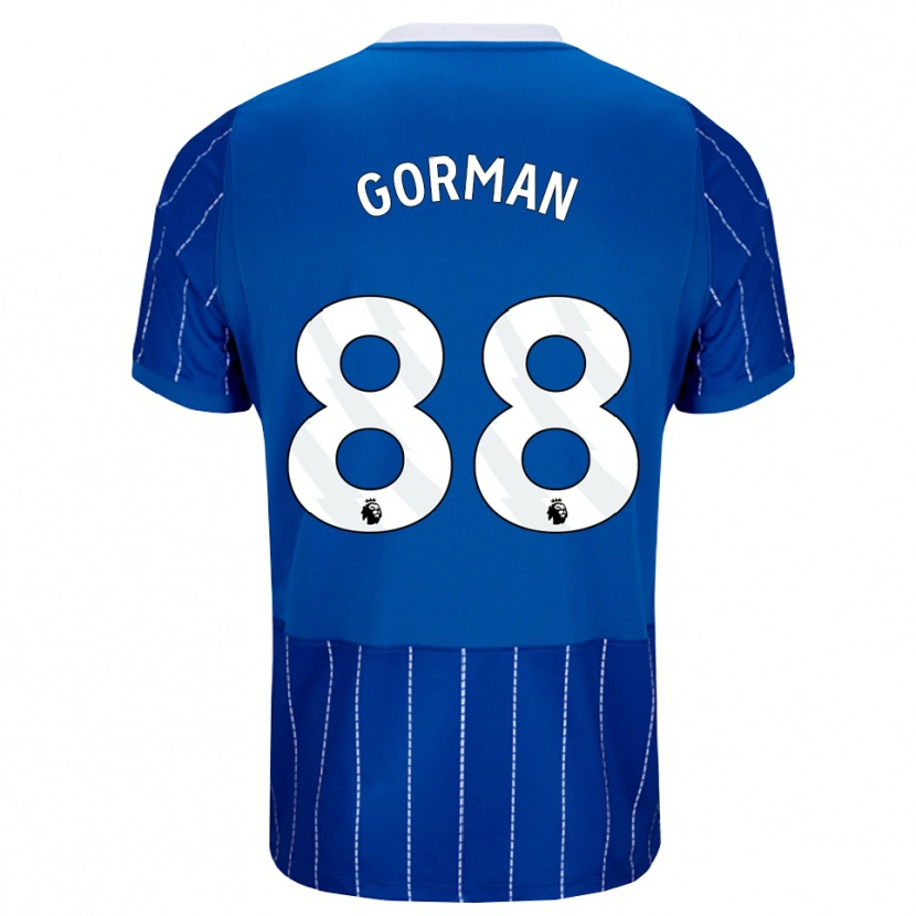 Danxen Dames Ronnie Gorman #88 Mediumblauw Wit Thuisshirt Thuistenue 2026/27 T-Shirt