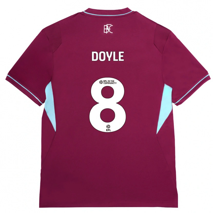 Danxen Dames Emma Doyle #8 Bordeaux Groen Thuisshirt Thuistenue 2026/27 T-Shirt