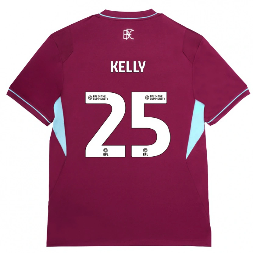 Danxen Dames Aimee Kelly #25 Bordeaux Groen Thuisshirt Thuistenue 2026/27 T-Shirt