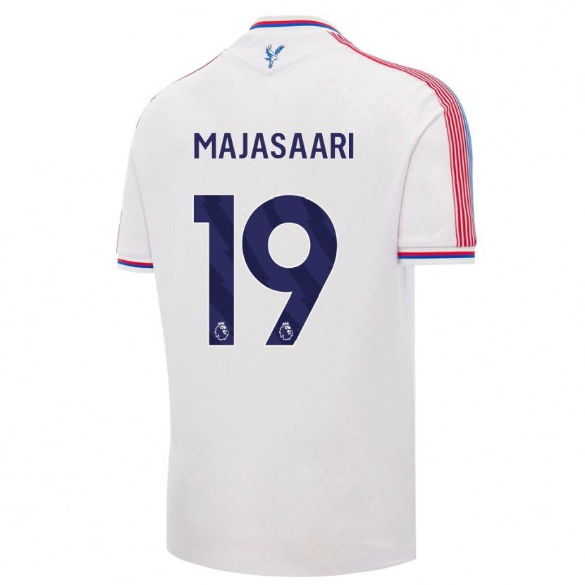 Danxen Dames Milla-Maj Majasaari #19 Wit Rood Blauw Thuisshirt Thuistenue 2026/27 T-Shirt
