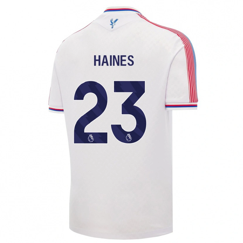 Danxen Dames Coral-Jade Haines #23 Wit Rood Blauw Thuisshirt Thuistenue 2026/27 T-Shirt