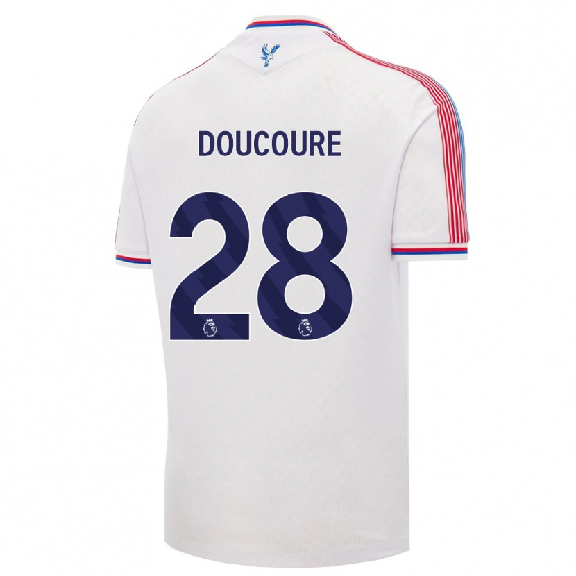 Danxen Dames Cheick Doucouré #28 Wit Rood Blauw Thuisshirt Thuistenue 2026/27 T-Shirt